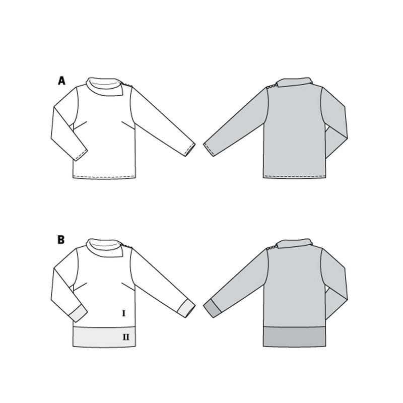 Patron Burda n°6089: Blouse