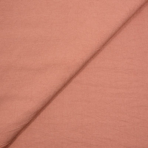 Crêpe viscose Lily saumon foncé