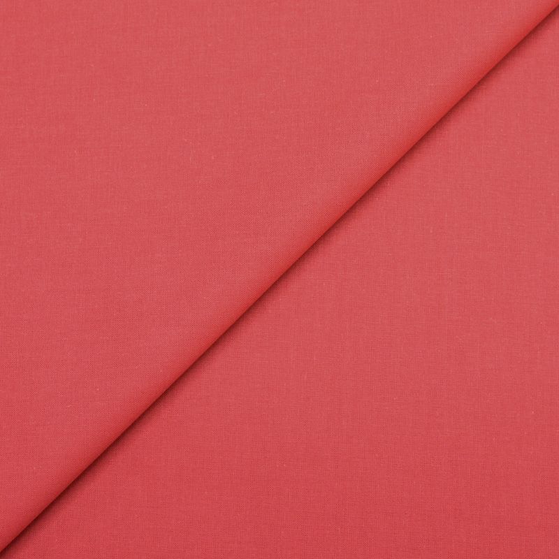 Red cotton cotton fabric, sold in a 3 -meter coupon – Les Coupons de ...
