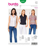 Burda boss n ° 6527: summer blouse
