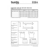 Burda boss n ° 9364: Children's T-shirt