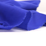 Voile de coton bleu roi