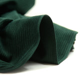 Forest Green Cordless Polyester Velvet