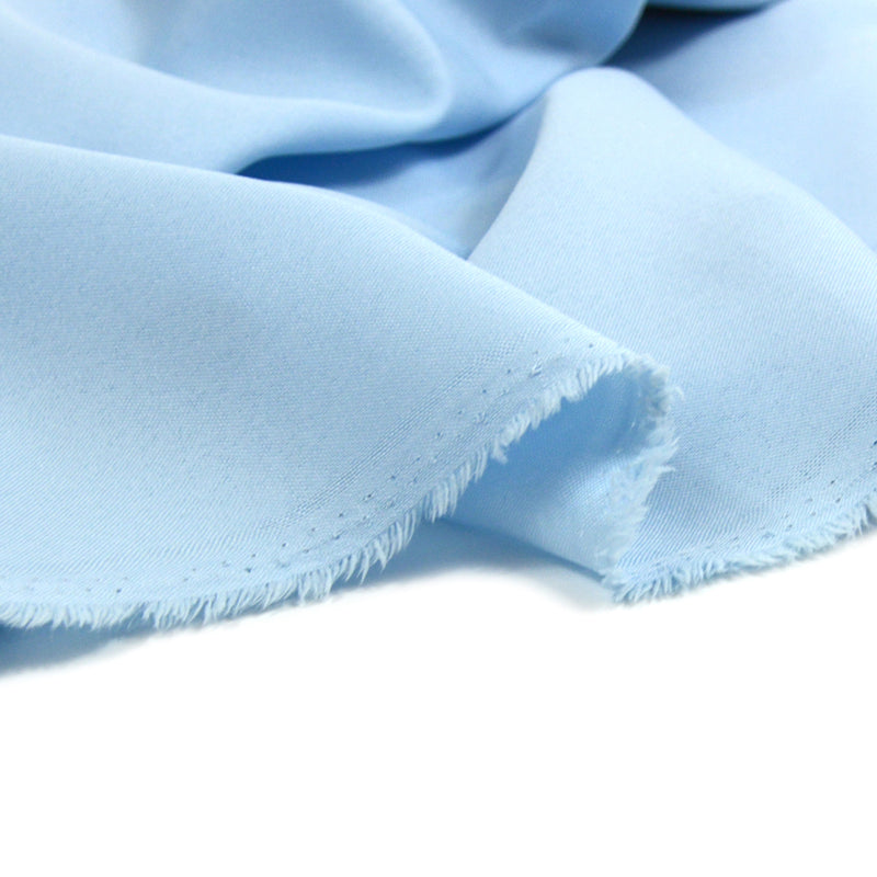 Tissu burlington polyester bleu dragée