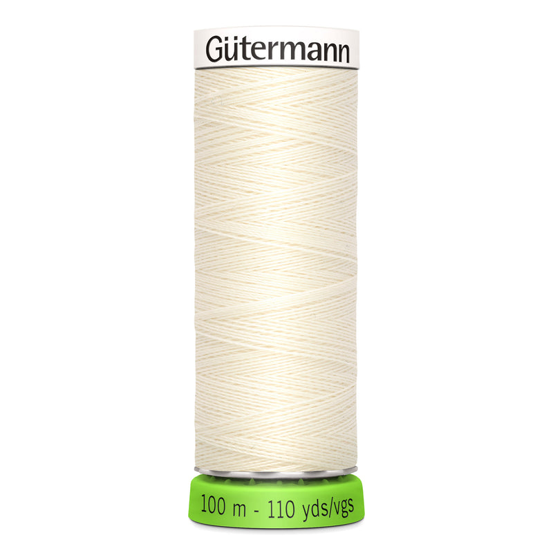 Recycled sewing wire - Black/white/gray color - Gütermann