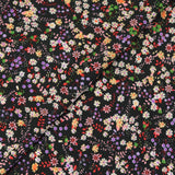 Microfibre imprimée alambiquée fond noir