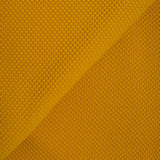 Mustard honeycomb fabric