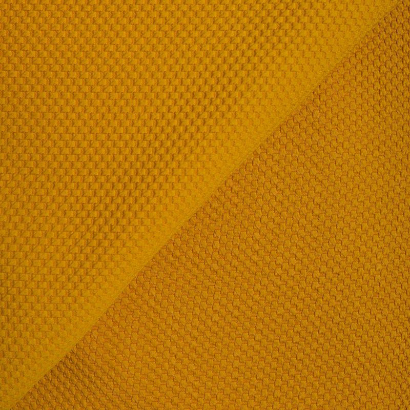 Mustard honeycomb fabric