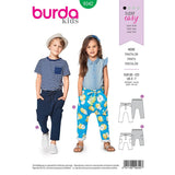 Burda Boss N ° 9342: pantalones deslizantes para niños