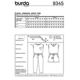 Burda boss n ° 9345: Children's pocket combination