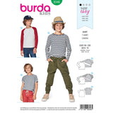 Patron Burda n°9346: Tee-shirt enfant simple
