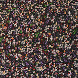Microfibre imprimée alambiquée fond noir