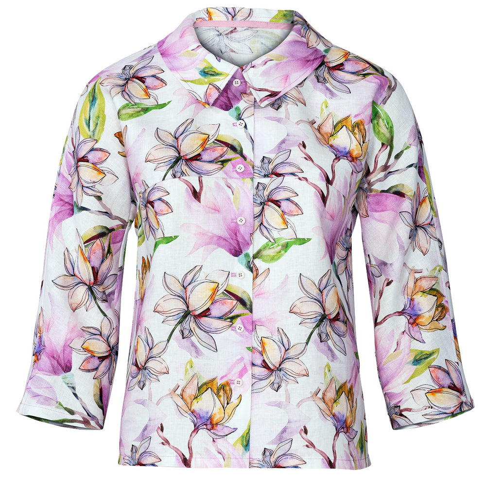 Patron De Couture Burda 6477 - Blouse Femme à Manches Amples Avec Volants - Taille Unique à Découper