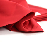 Tissu Softshell uni rouge
