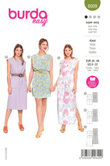 Patron Burda n°6009 : Robe