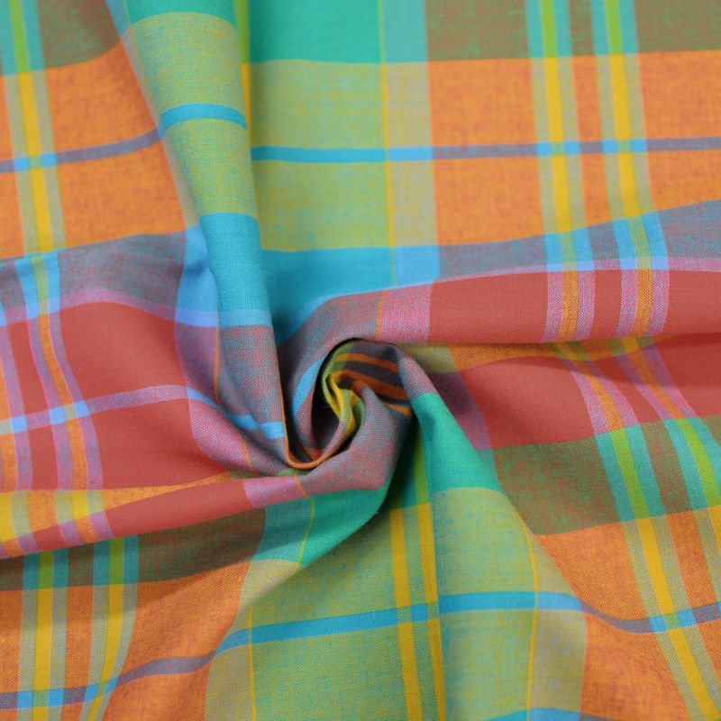 Cotton fabrics Madras n ° 3