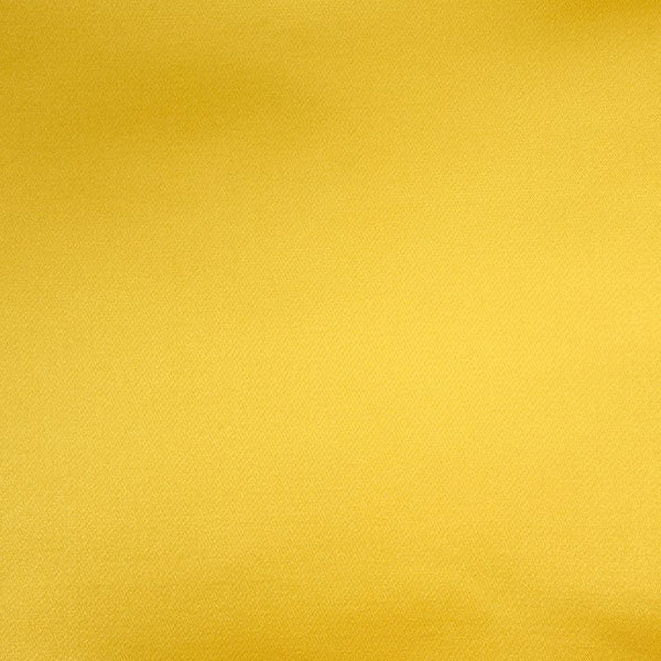 Satin duchesse polyester jaune