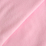 Tissu polaire rose clair