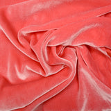 Velours de soie rose