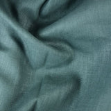 100% Lin vert forêt  Coupon 45x45 cm