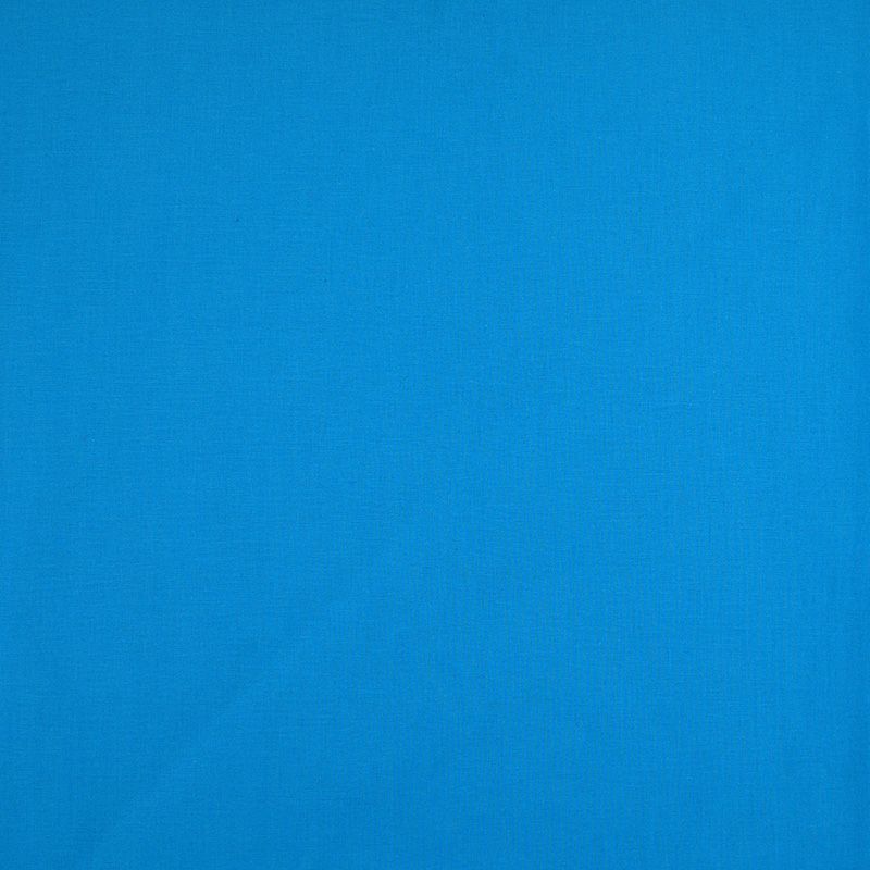 Coton uni turquoise Coupon 45x45 cm
