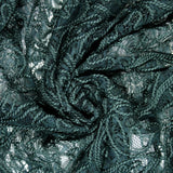 Dentelle polyester corde vert