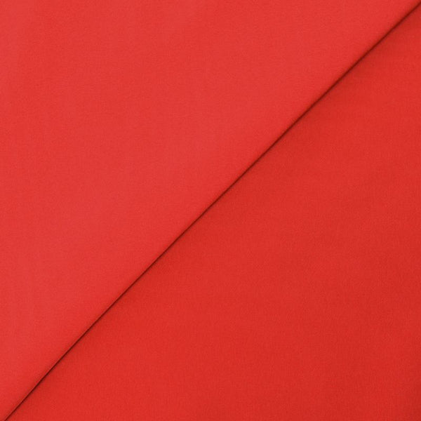 Red polyester microfiber