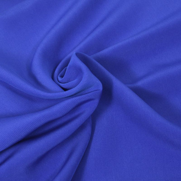 Royal blue polyester microfiber