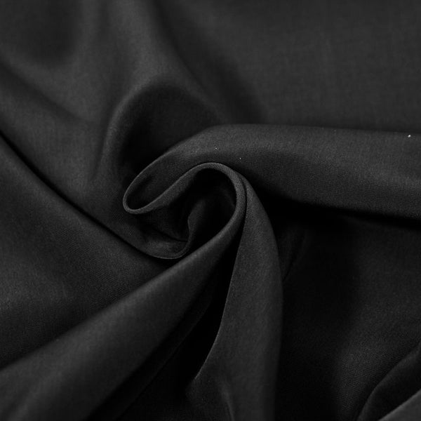 Microfibre polyester noir