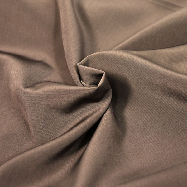 Taupe polyester microfiber