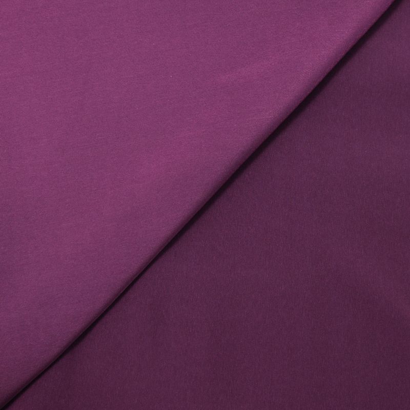 Microfibre polyester violet foncé