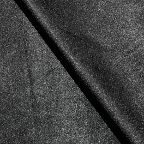 United black polyester satin