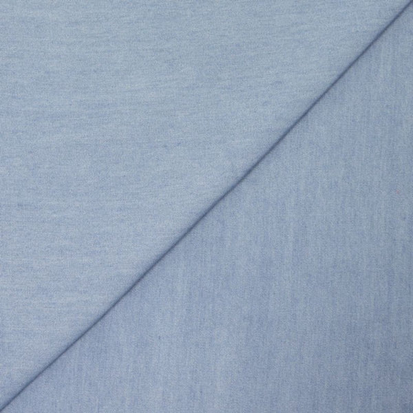 Fermeture jean bleu en métal doré 22 cm col 998 - Tissus Price