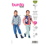 Patron Burda n°9267: Enfant veste & gilet