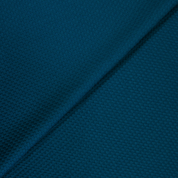 Jersey nid d'abeille bleu canard