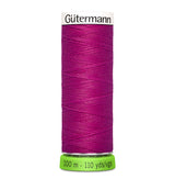 Fil à coudre recyclé - Coloris rose/violet - Gütermann