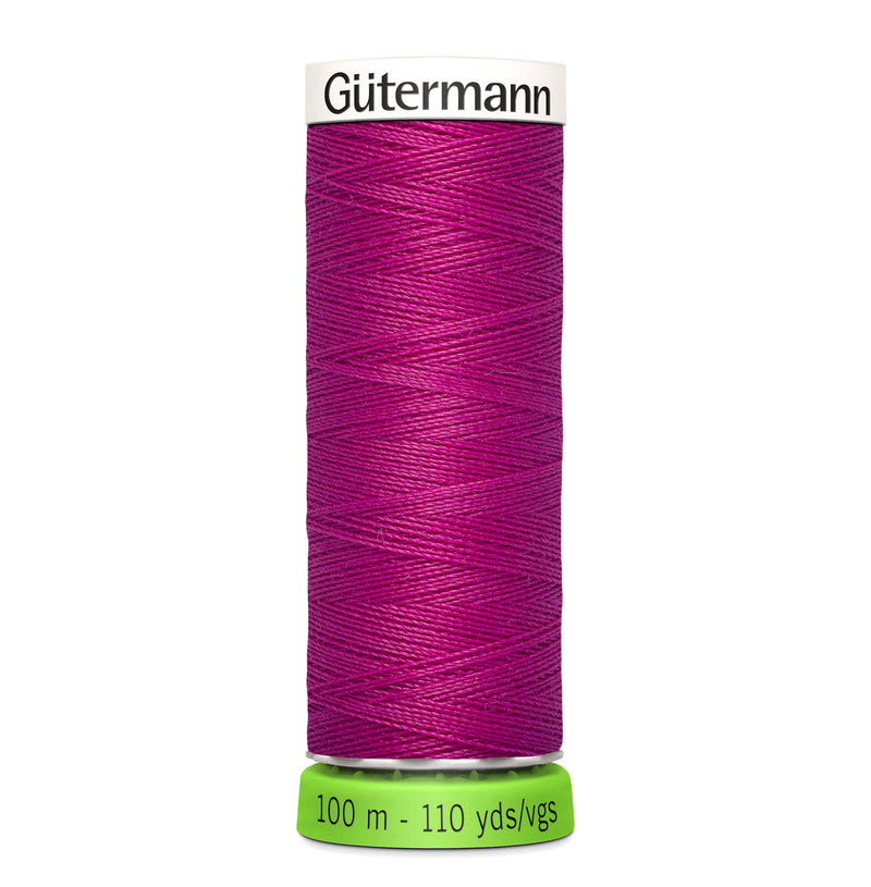 Fil à coudre recyclé - Coloris rose/violet - Gütermann