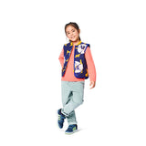 Patron Burda n°9267: Enfant veste & gilet