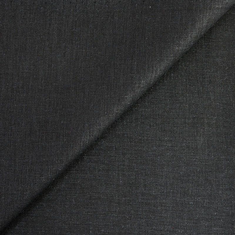 Lin viscose marron