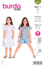 Patron Burda n°9259 : Ensembles enfant