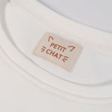 Étiquettes tissées  "Petit Chat" x 5
