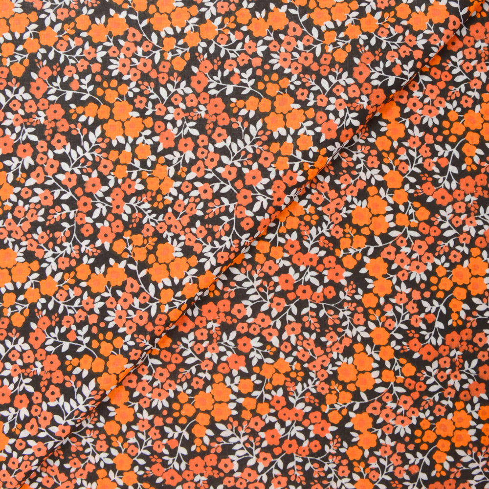 Petite fleur - Orange - Tissus des Ursules