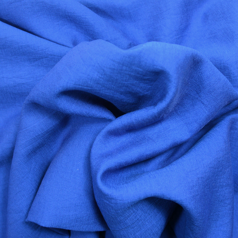 Crêpe viscose Lily Bleu Roy