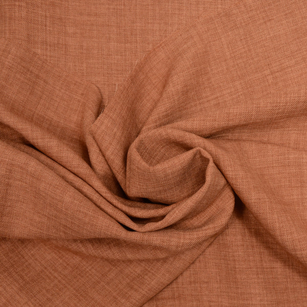 Sergé polyester Mia camel delavé