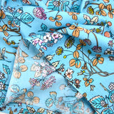Viscose impreso Elena Blue Fondo