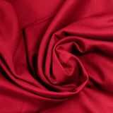 Tissu tailleur bambou rouge foncé
