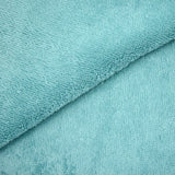 Indigo blue bamboo sponge fabric sold per meter