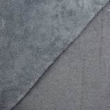 Tissu éponge bambou gris foncé vendu au mètre