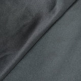 Satin duchesse polyester noir