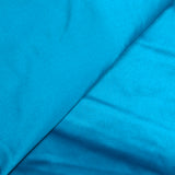 Satin duchesse polyester turquoise